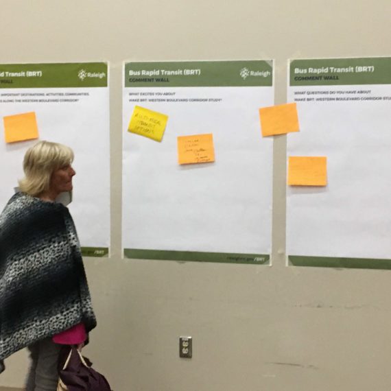 Public Meeting Comment Wall