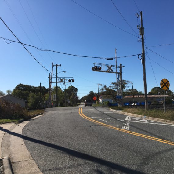 Railroad crossing