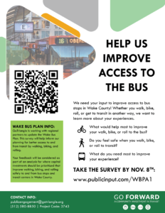 Wake Bus Plan Digital Flyer